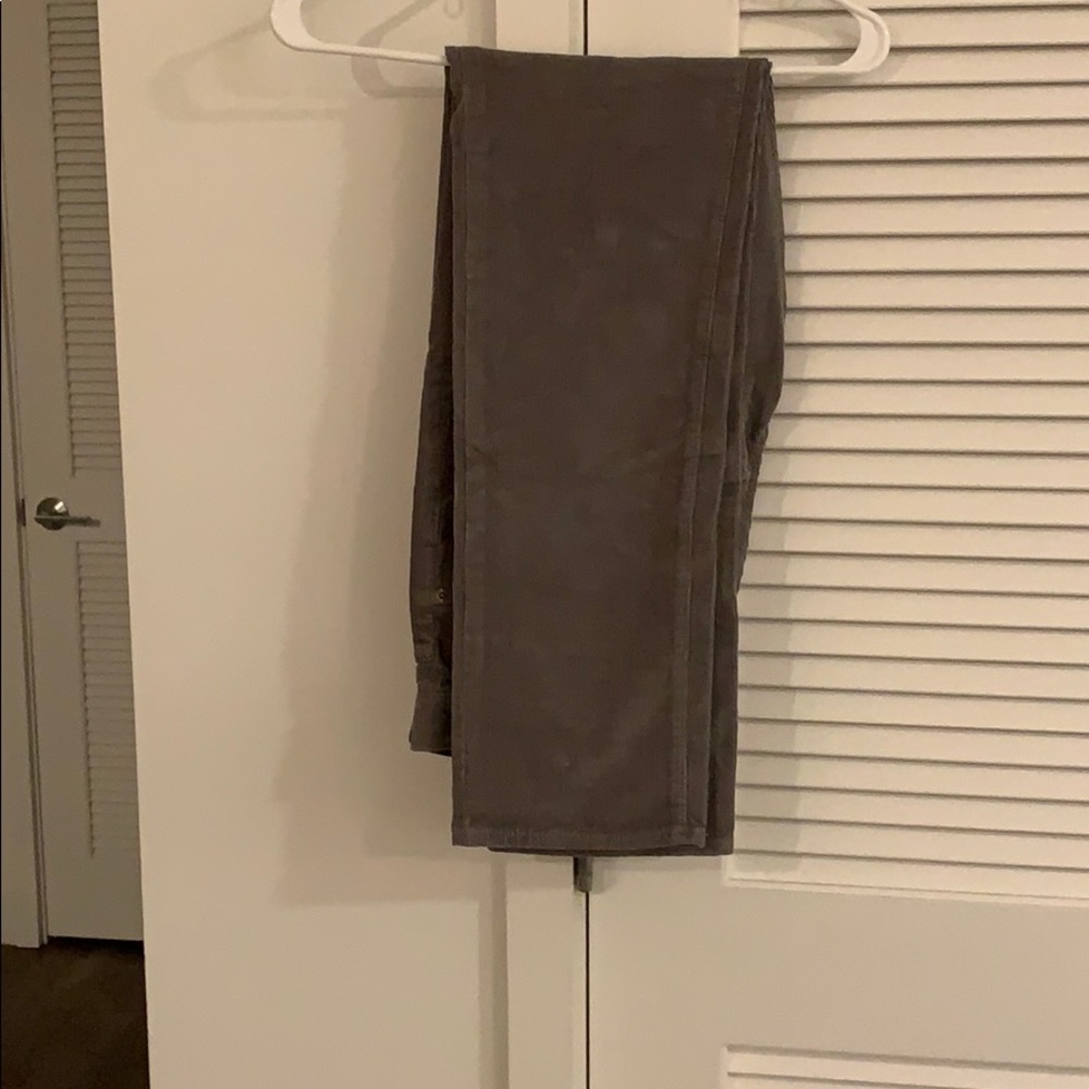 JCrew Sutton Light Gray Chords 29x32